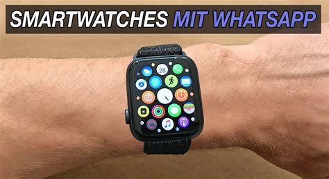 Smartwatch mit WhatsApp: Top.